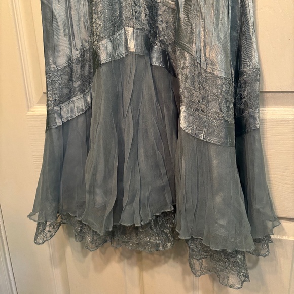 Light Blue Komarov Dress and Cardigan Set - Picture 9 of 15